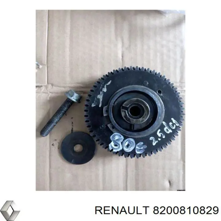 Compre 8200810829 Renault (RVI) Roda dentada da árvore intermédia de motor