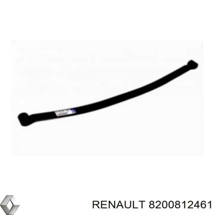 Compre 8200812461 Renault (RVI) Suspensão de lâminas traseiro