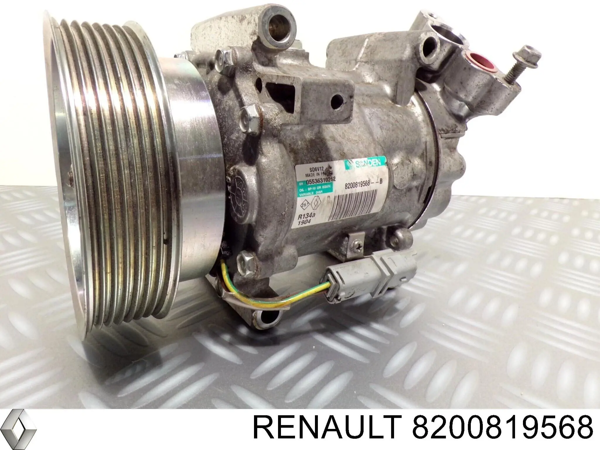 Compressor de aparelho de ar condicionado Renault (RVI) 8200819568 preço, a partir de 90,24 USD