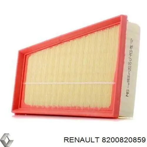 8200820859 Renault (RVI) Filtro de ar
