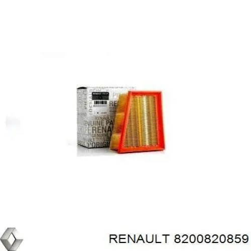 Filtro de ar Renault (RVI) 8200820859 preço, a partir de 10,36 USD