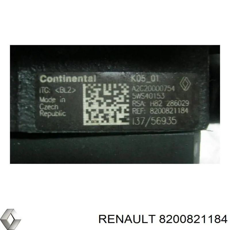 Bomba de combustível de pressão alta Renault (RVI) 8200821184 preço, a partir de 115,77 USD