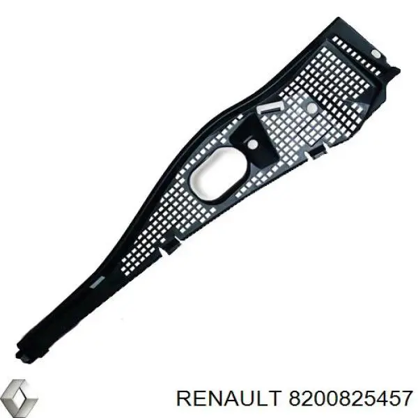 8200825457 Renault (RVI) Grelha esquerda de limpadores de pára-brisa