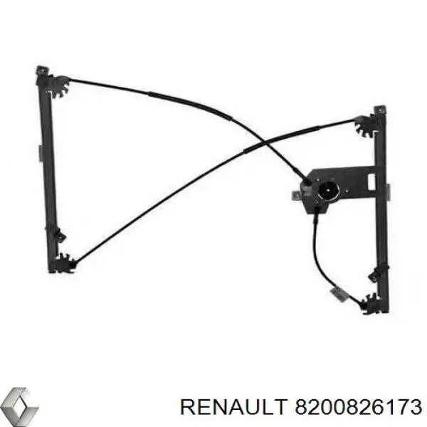 Mecanismo de acionamento de vidro da porta dianteira direita Renault (RVI) 8200826173 preço, a partir de 35,65 USD