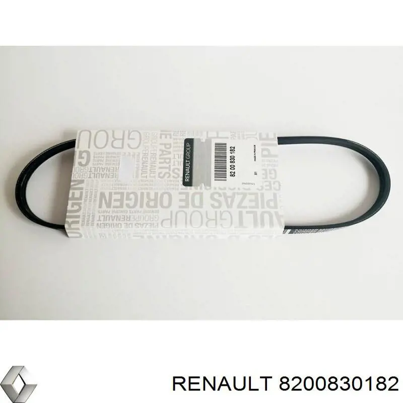 Compre 8200830182 Renault (RVI) Correia dos conjuntos de transmissão