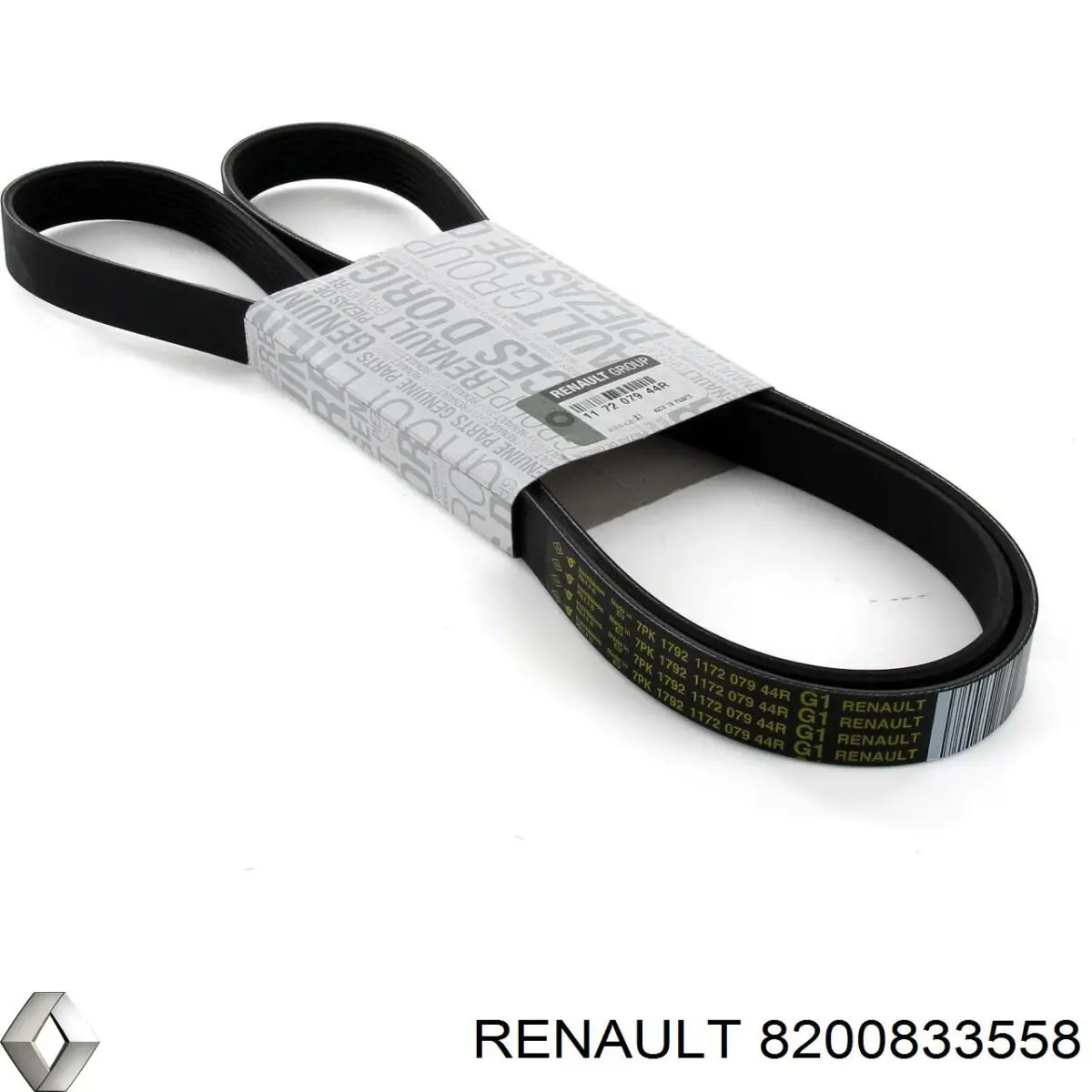 8200833558 Renault (RVI) Correia dos conjuntos de transmissão