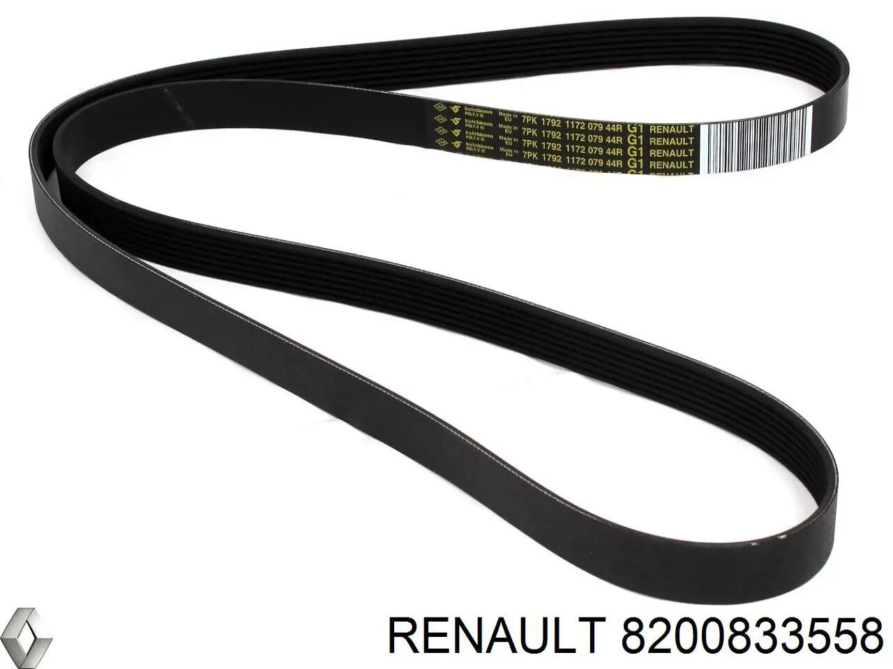 Compre 8200833558 Renault (RVI) Correia dos conjuntos de transmissão