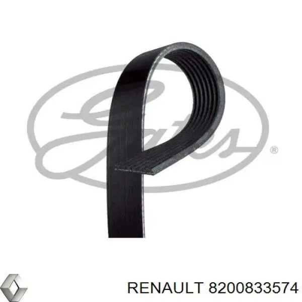 8200833574 Renault (RVI) Correia dos conjuntos de transmissão