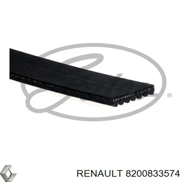 Compre 8200833574 Renault (RVI) Correia dos conjuntos de transmissão