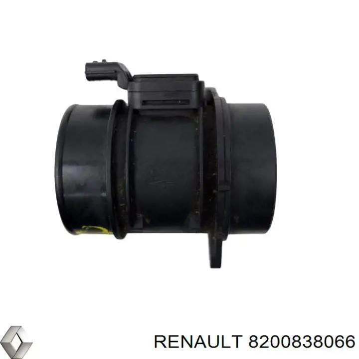 Sensor de fluxo (consumo) de ar, medidor de consumo M.A.F. - (Mass Airflow) 8200838066 Renault (RVI)