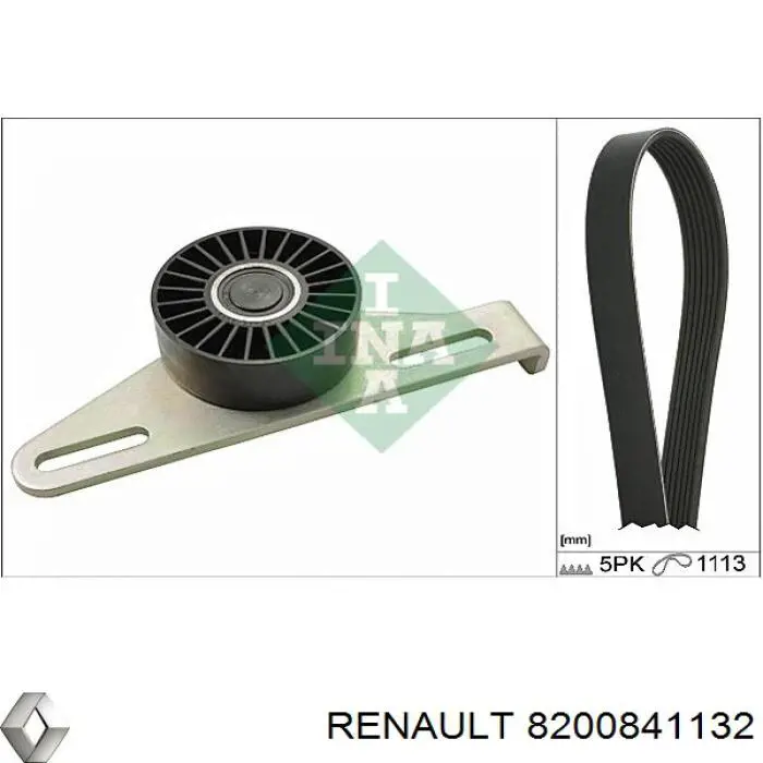 Compre 8200841132 Renault (RVI) Correia dos conjuntos de transmissão