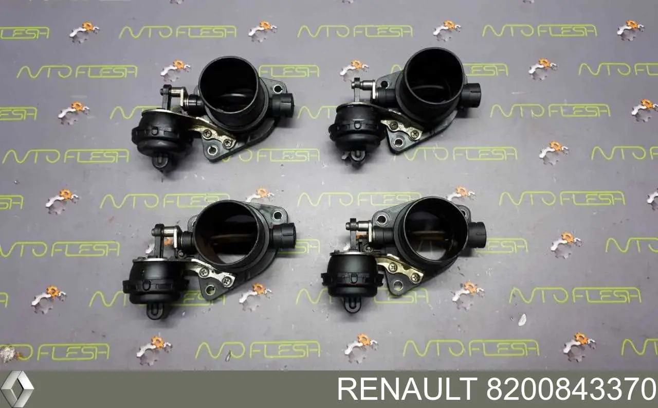 Válvula de borboleta montada Renault (RVI) 8200843370 preço, a partir de 81,72 USD