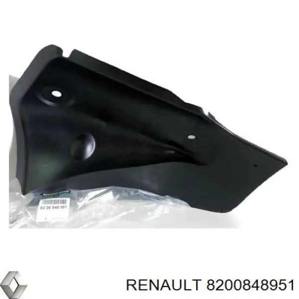 Guarda-barras direito traseiro do pára-lama traseiro Renault (RVI) 8200848951 preço, a partir de 16,37 USD