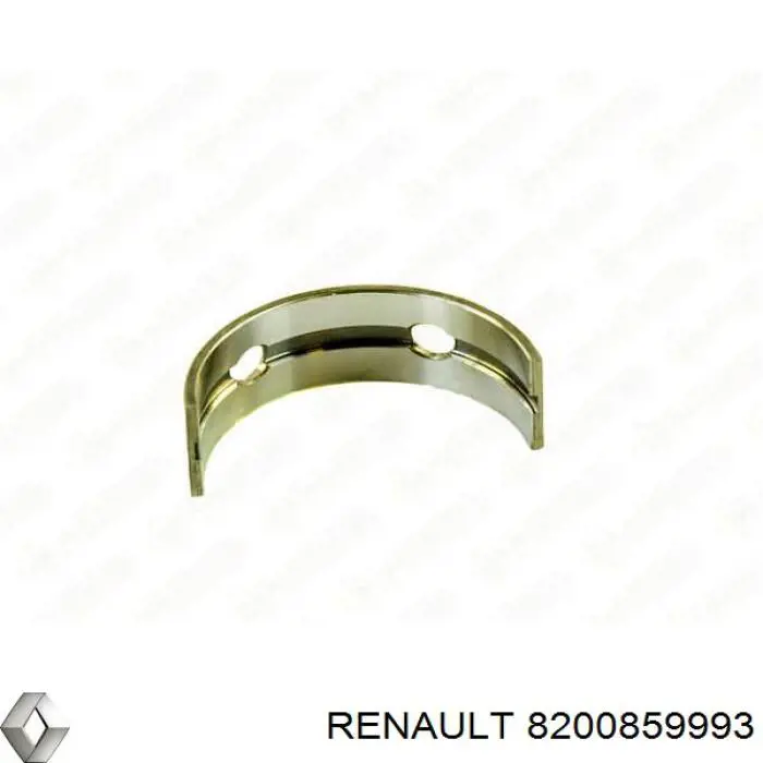 8200859993 Renault (RVI) Folhas inseridas principais de cambota, kit, padrão (STD)