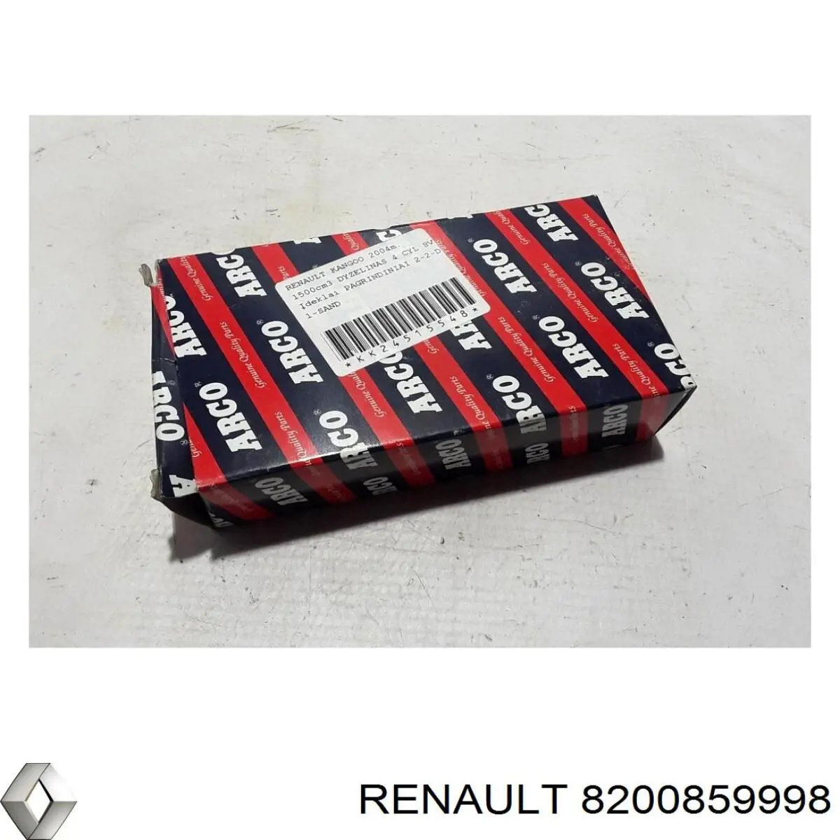 403819004 SM Folhas inseridas principais de cambota, kit, padrão (STD)