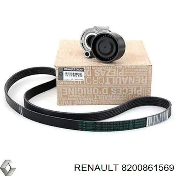 8200861569 Renault (RVI) Reguladora de tensão da correia de transmissão