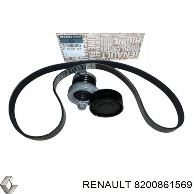 Reguladora de tensão da correia de transmissão Renault (RVI) 8200861569 preço, a partir de 35,75 USD