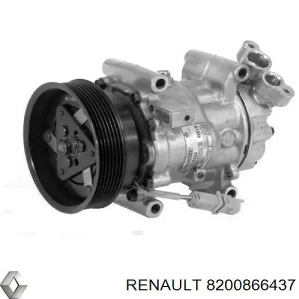 8200866437 Renault (RVI) Compressor de aparelho de ar condicionado