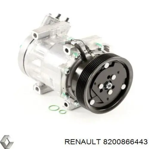 8200866443 Renault (RVI) Compressor de aparelho de ar condicionado