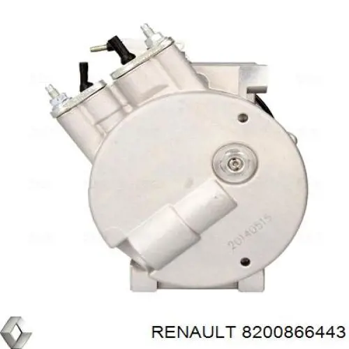 8200866443 Renault (RVI) Compressor de aparelho de ar condicionado