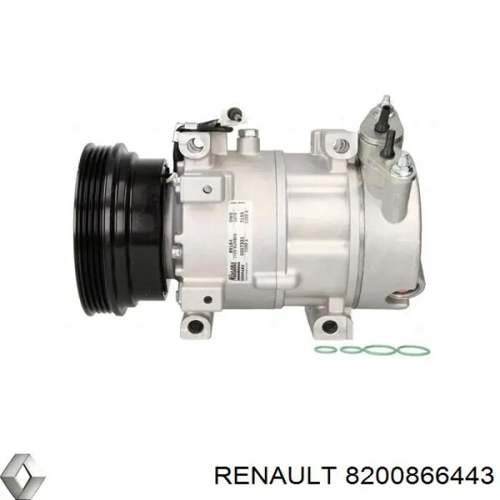 Compressor de aparelho de ar condicionado 8200866443 Renault (RVI)