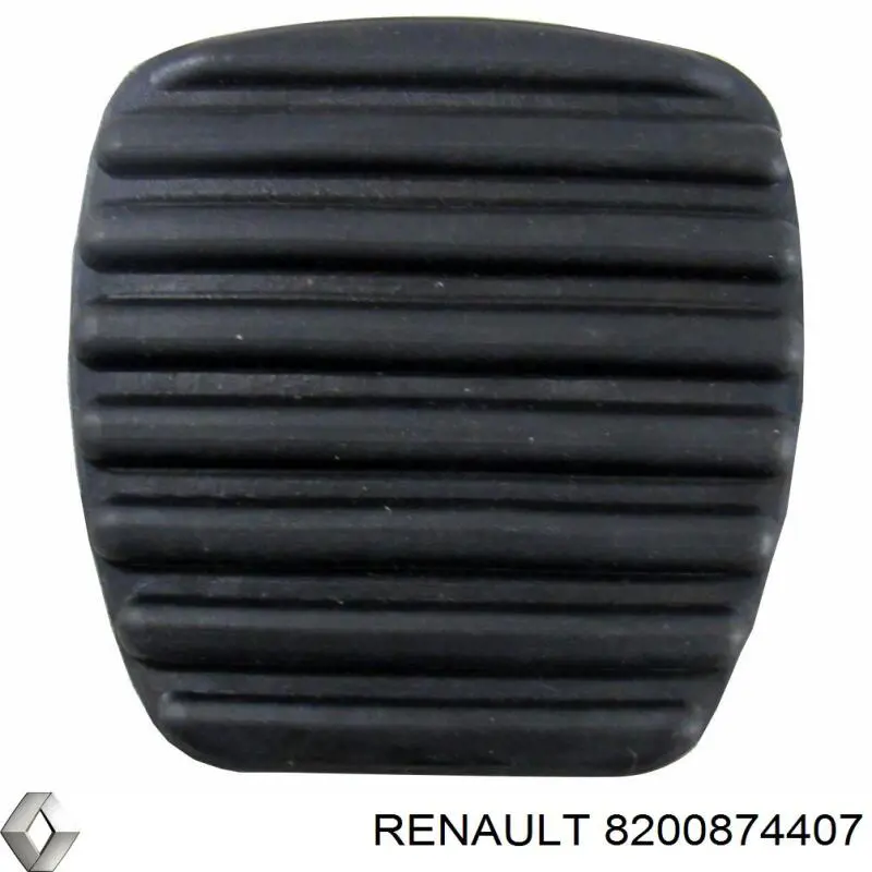 Placa sobreposta de pedal do freio Renault (RVI) 8200874407 preço, a partir de 4,43 USD