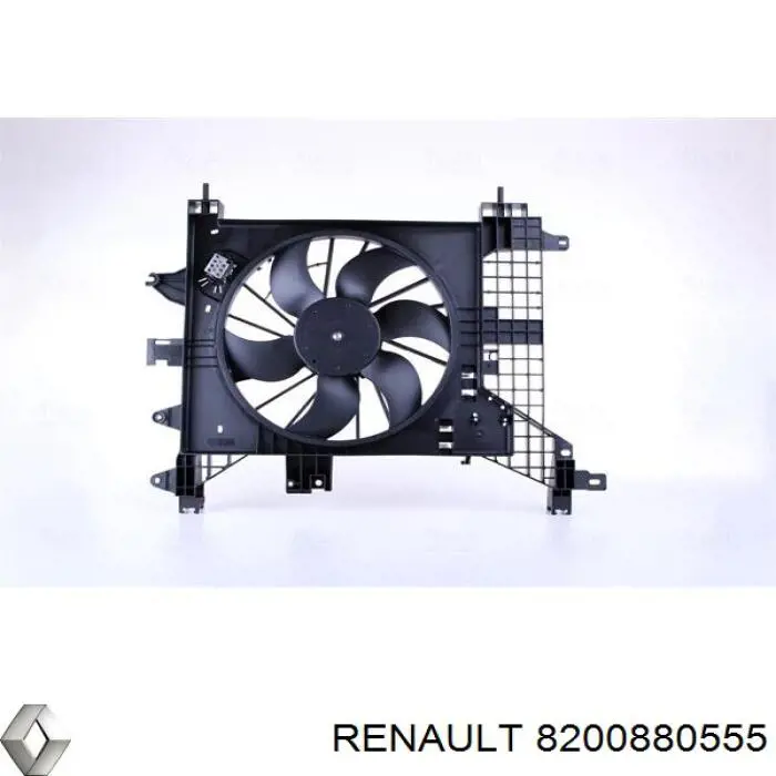 Difusor do radiador de esfriamento, montado com motor e roda de aletas Renault (RVI) 8200880555 preço, a partir de 98,75 USD