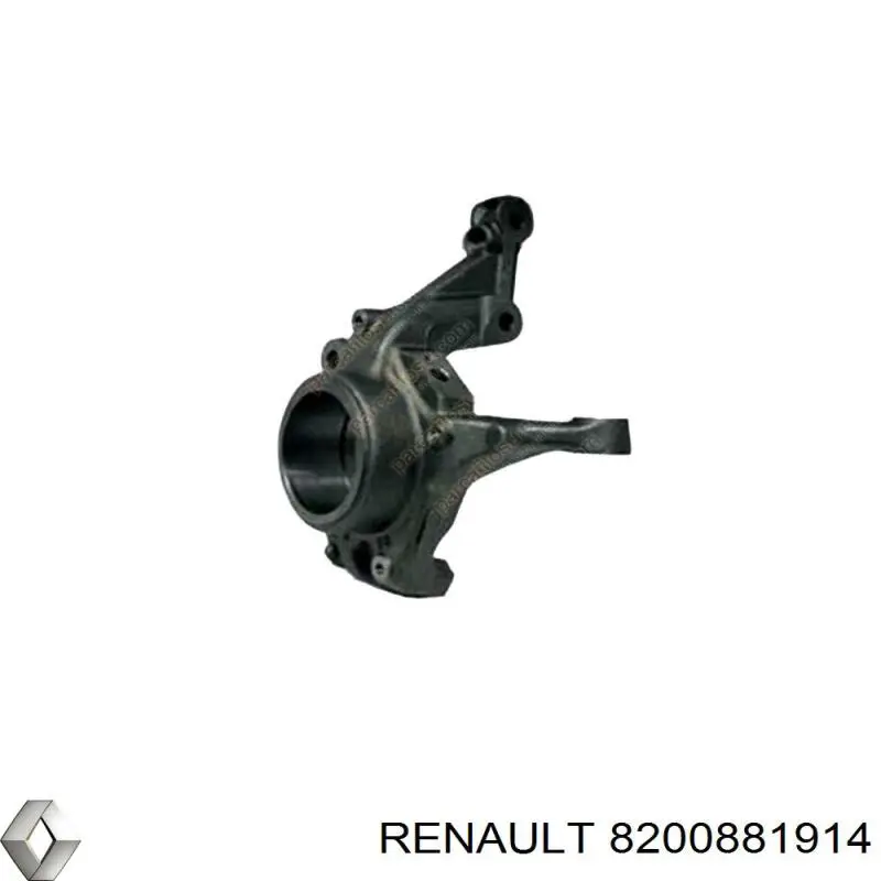8200881914 Renault (RVI) Pino moente (extremidade do eixo) dianteiro esquerdo