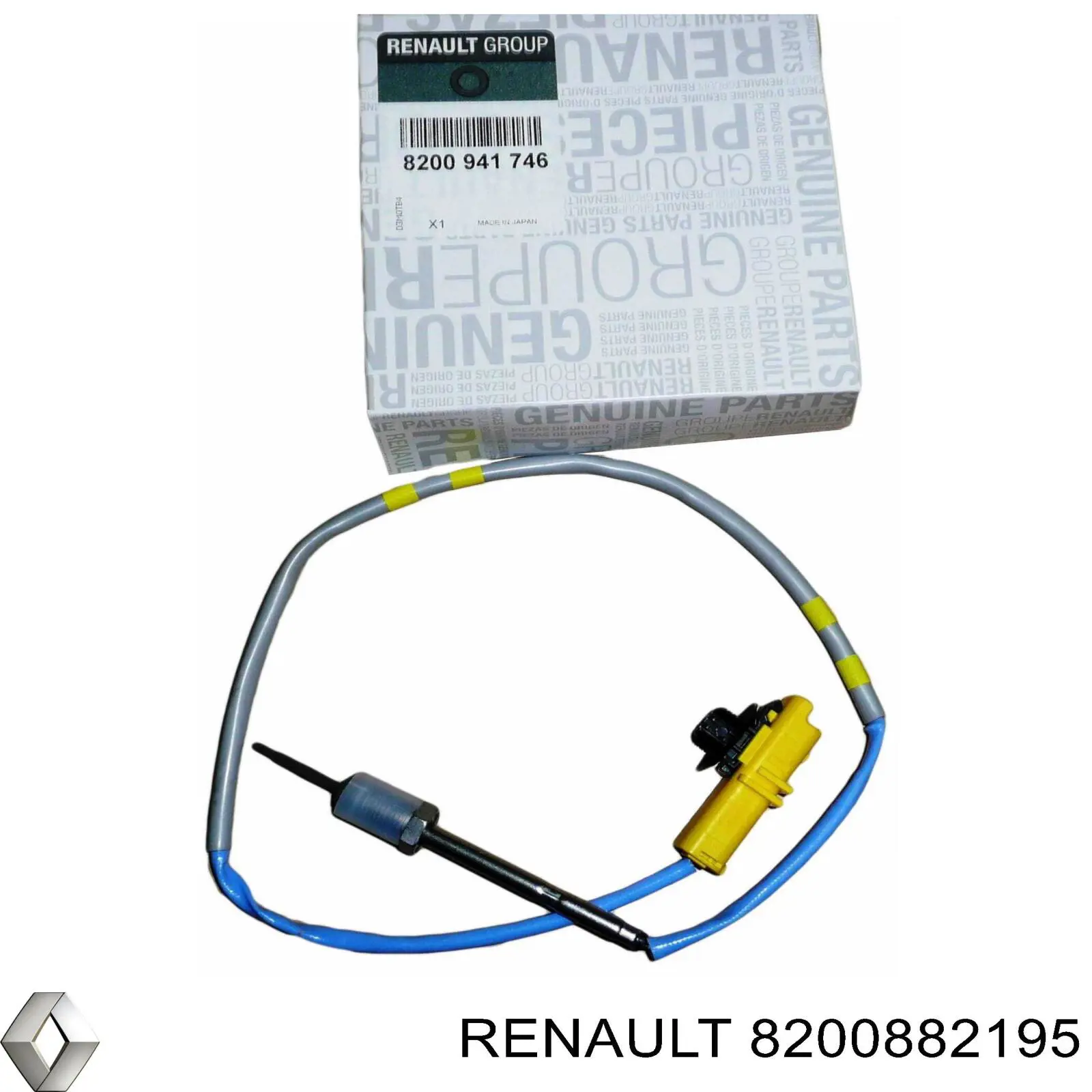 Sensor de temperatura dos gases de escape (GE), antes de turbina Renault (RVI) 8200882195 preço, a partir de 71,51 USD