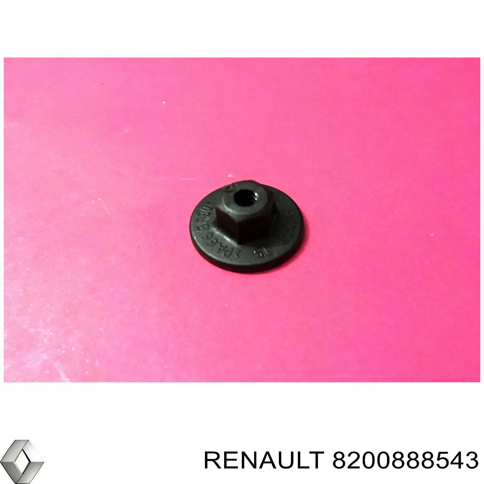 50504884 Fiat/Alfa/Lancia Porca do isolamento acústico da cabine