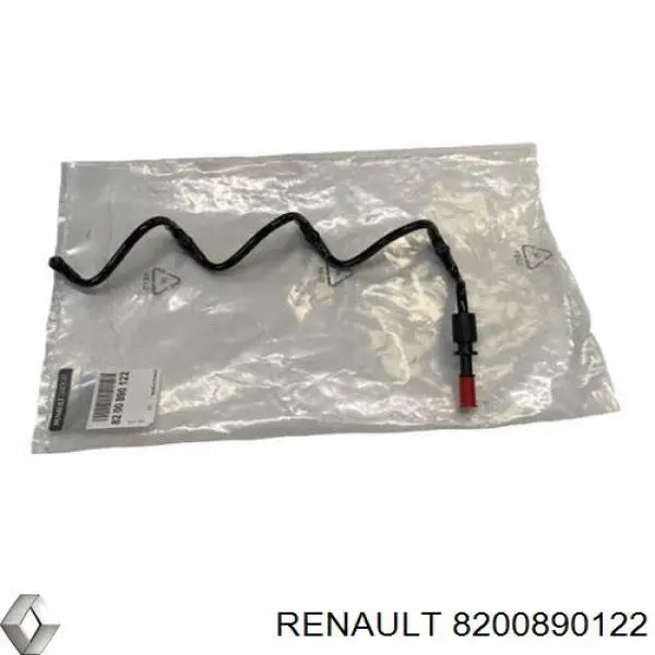 Tubo de combustível, inverso desde os injetores Renault (RVI) 8200890122 preço, a partir de 55,56 USD
