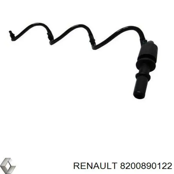 Compre 8200890122 Renault (RVI) Tubo de combustível, inverso desde os injetores