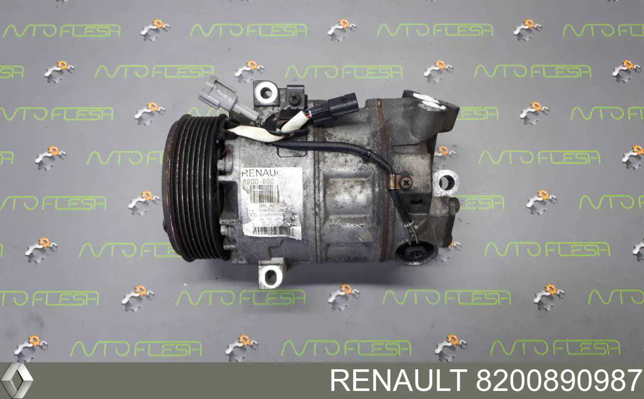 8200890987 Renault (RVI) Compressor de aparelho de ar condicionado