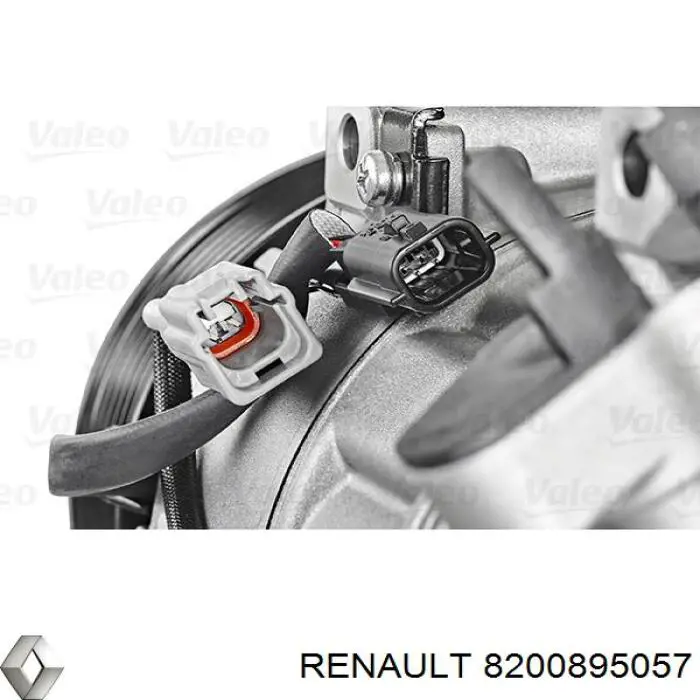 Compre 8200895057 Renault (RVI) Compressor de aparelho de ar condicionado