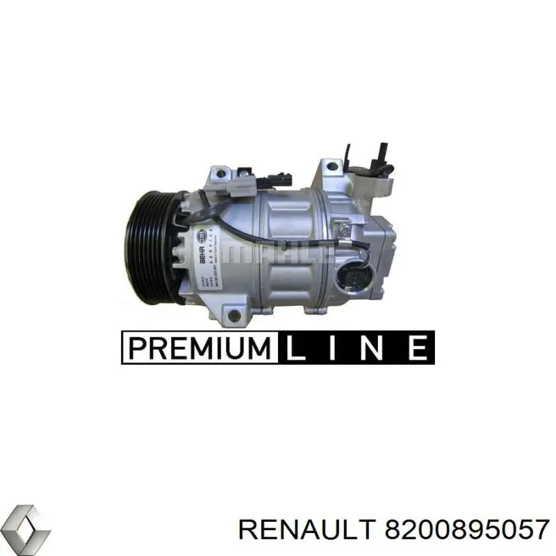 Compressor de aparelho de ar condicionado Renault (RVI) 8200895057 preço, a partir de 400,62 USD
