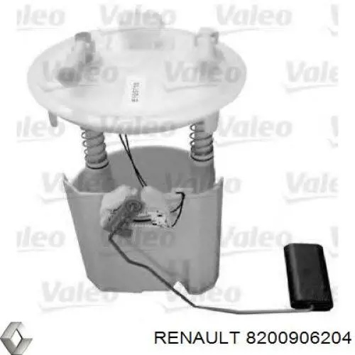 8200906204 Renault (RVI) Sensor do nível de combustível no tanque