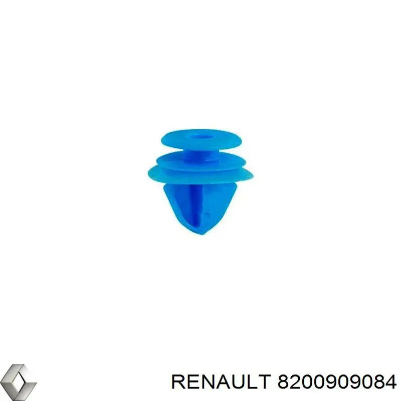8200909084 Renault (RVI) Cápsula (prendedor) de revestimento de suporte de carroçaria