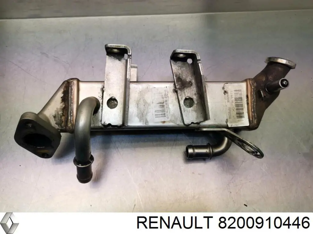 Radiador do sistema EGR de recirculação dos gases de escape Renault (RVI) 8200910446 preço, a partir de 192,39 USD