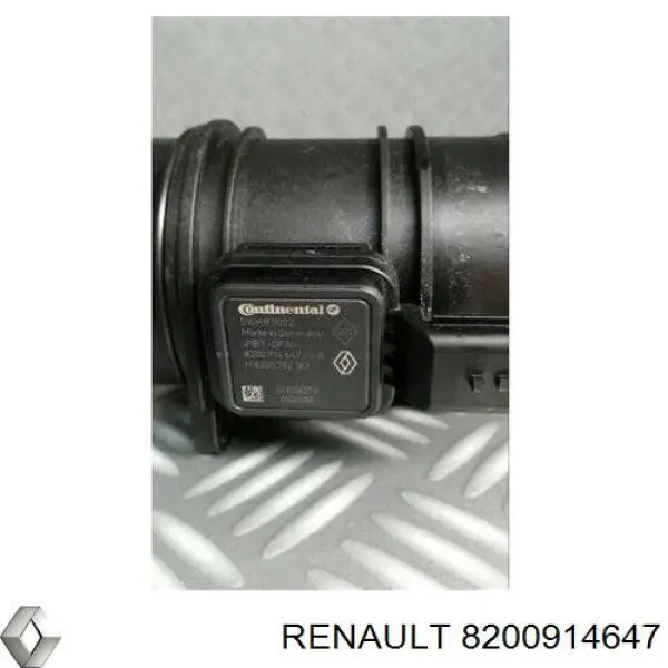 Compre 8200914647 Renault (RVI) Sensor de fluxo (consumo) de ar, medidor de consumo M.A.F. - (Mass Airflow)