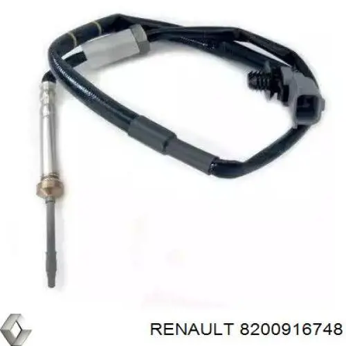 8200916748 Renault (RVI) Sensor de temperatura dos gases de escape (GE), no catalisador