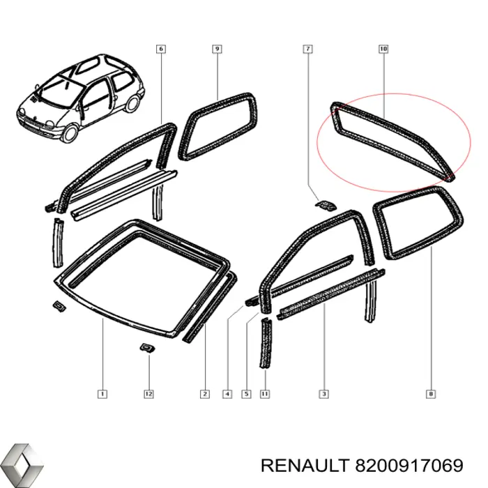 8200917069 Renault (RVI) 