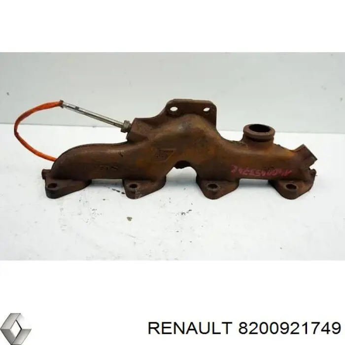 8200921749 Renault (RVI) Sensor de temperatura dos gases de escape (GE), antes de turbina