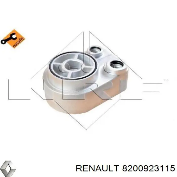 Radiador de óleo (frigorífico), debaixo de filtro Renault (RVI) 8200923115 preço, a partir de 41,00 USD