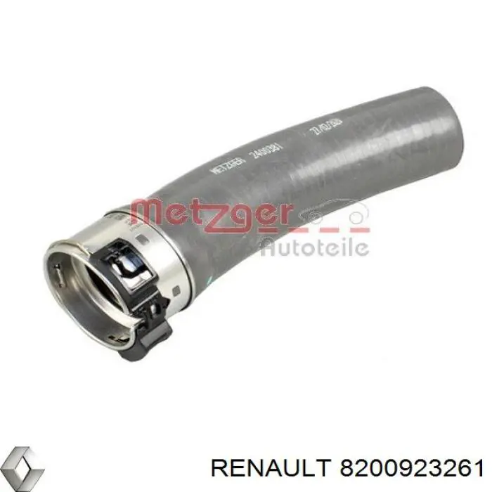 8200923261 Renault (RVI) Mangueira (cano derivado) de intercooler
