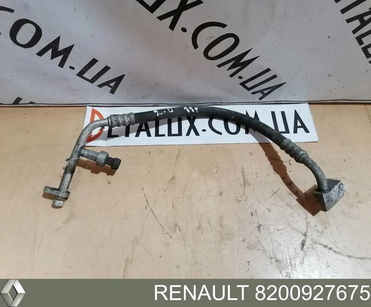 8200927675 Renault (RVI) Mangueira de aparelho de ar condicionado, desde o compressor até o radiador