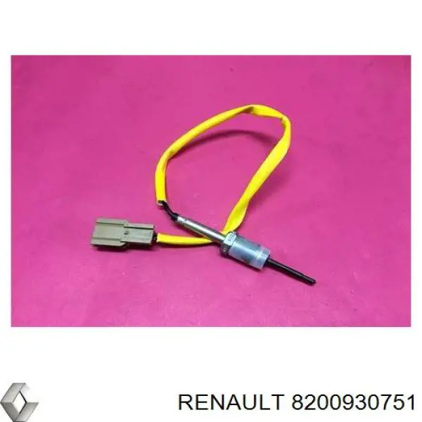 8200930751 Renault (RVI) Sensor de temperatura dos gases de escape (GE), antes de turbina