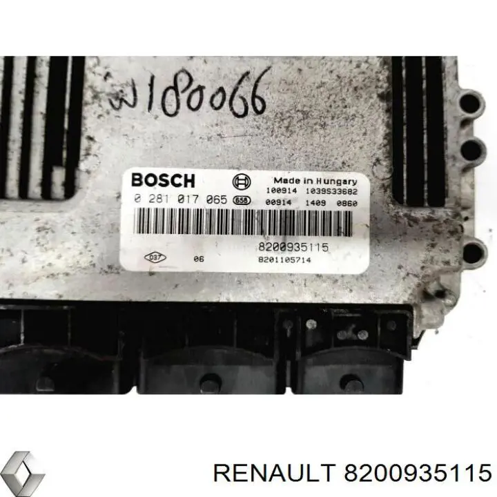 Módulo de direção (Centralina eletrônica) de motor 8200935115 Renault (RVI)