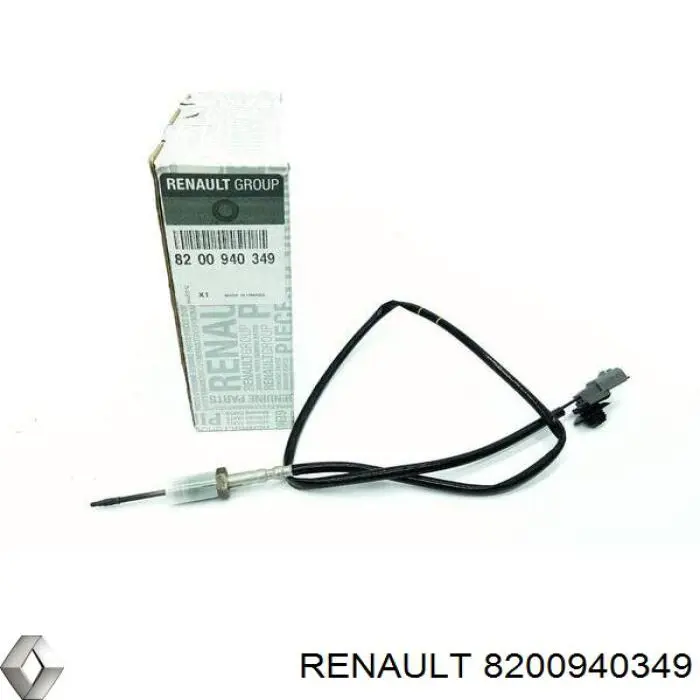8200940349 Renault (RVI) Sensor de temperatura dos gases de escape (GE), depois de filtro de partículas diesel