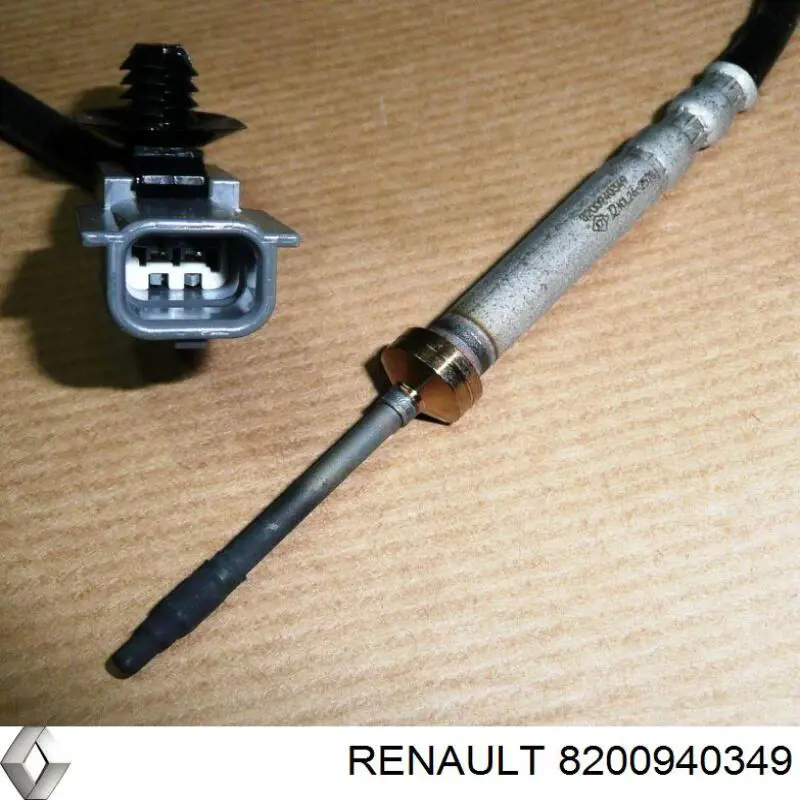 Compre 8200940349 Renault (RVI) Sensor de temperatura dos gases de escape (GE), depois de filtro de partículas diesel