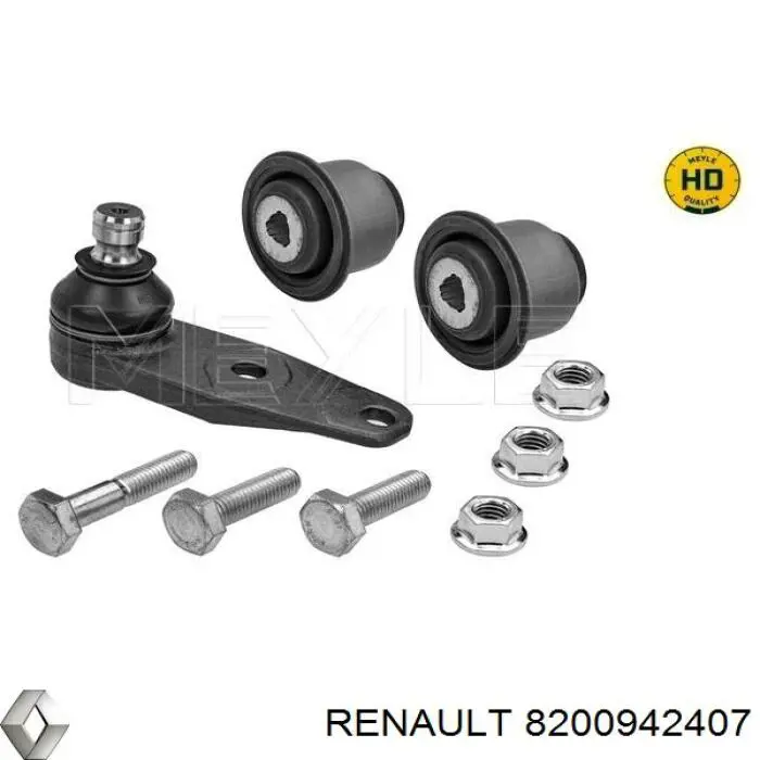 Compre 8200942407 Renault (RVI) Braço oscilante inferior esquerdo de suspensão dianteira